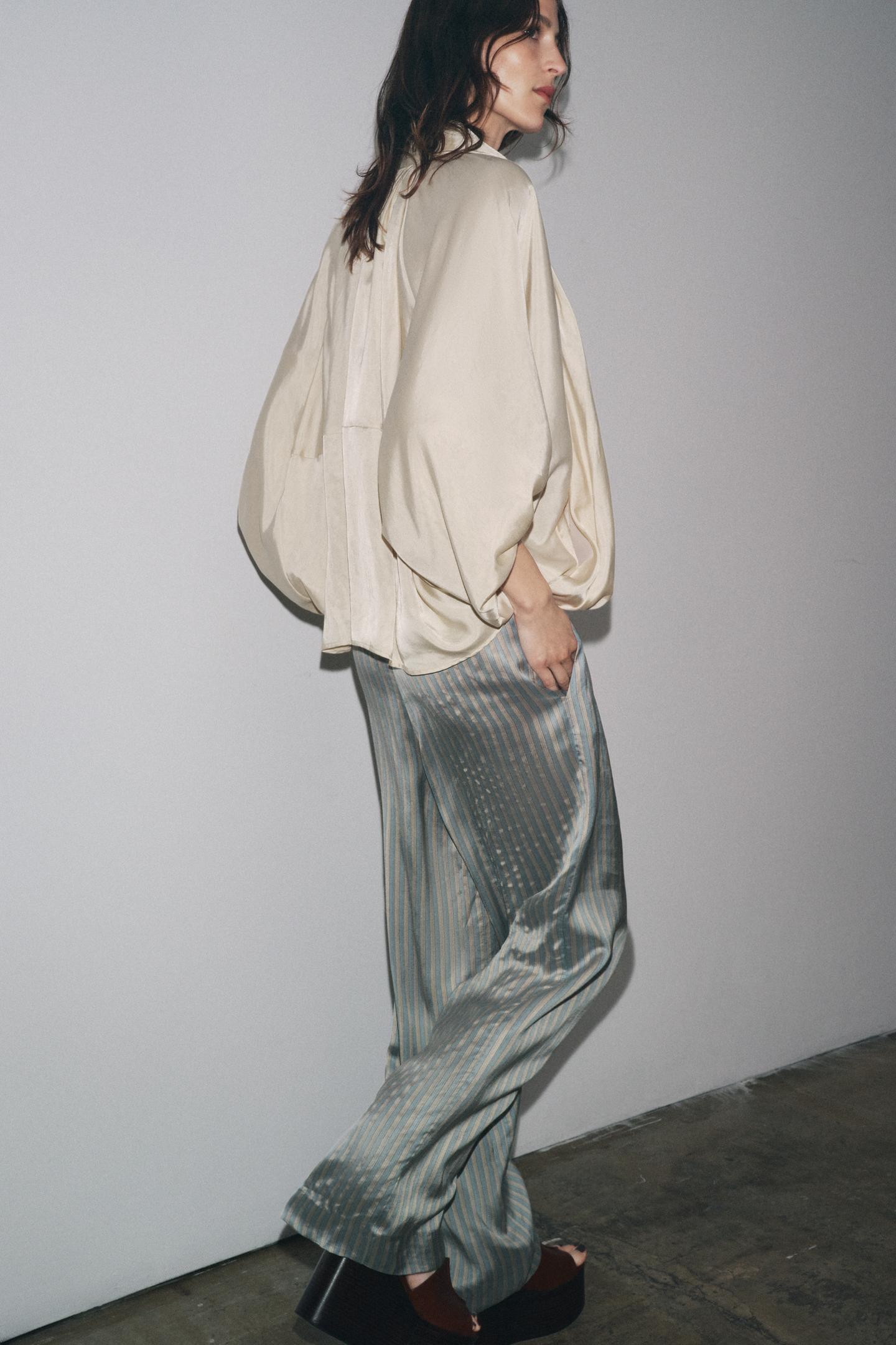 PUFFED BOMBER JACKET - ZW COLLECTION