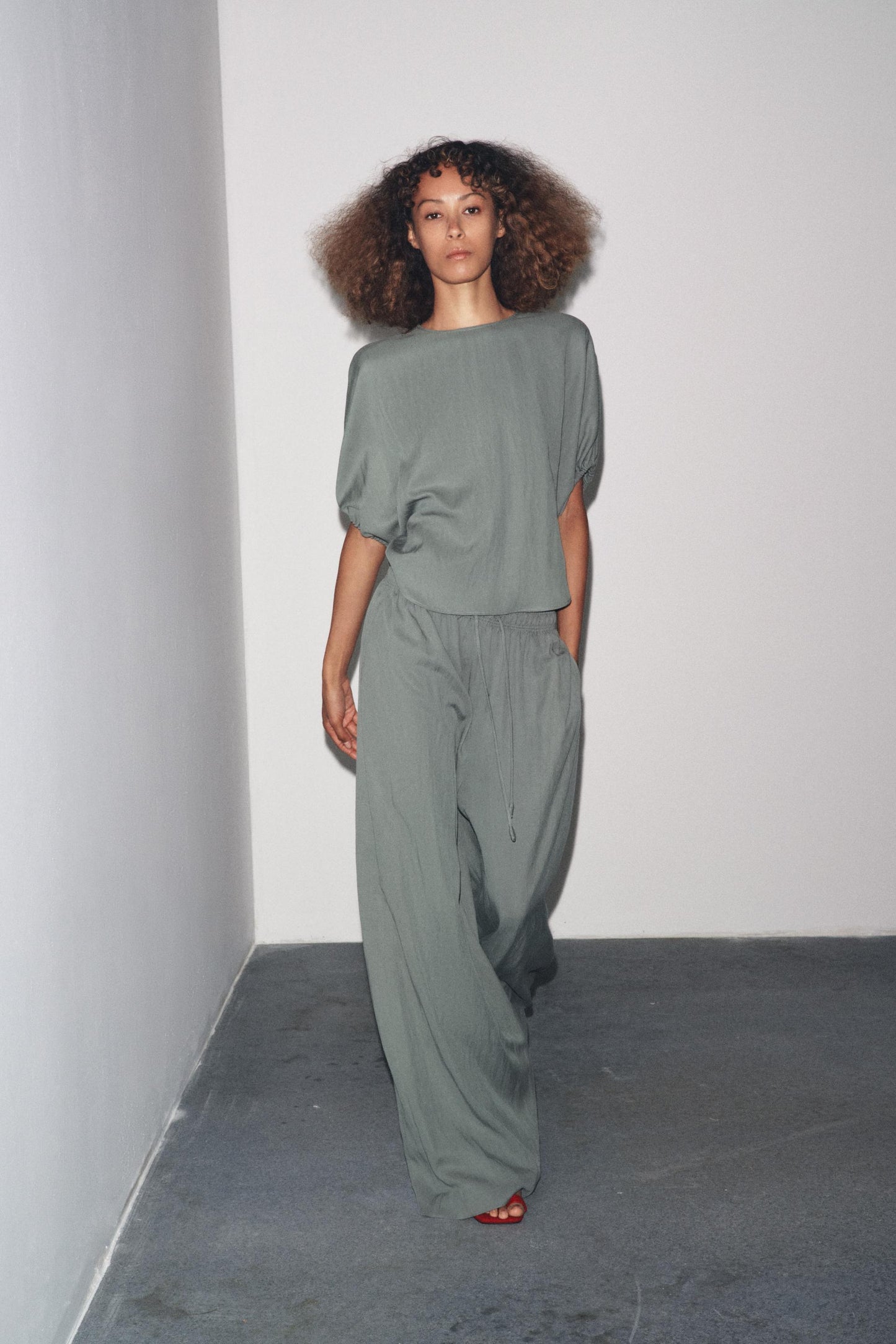 ZW COLLECTION PUFF SLEEVE BLOUSE