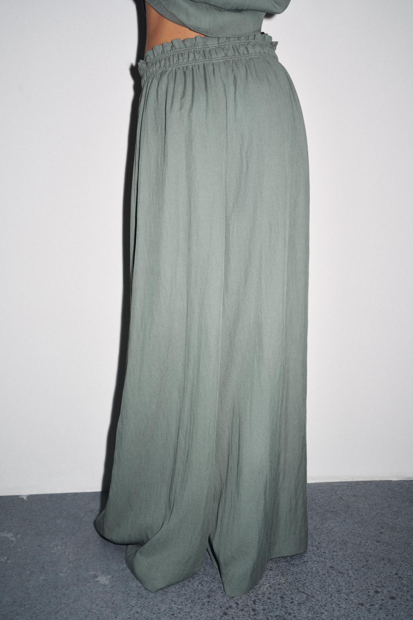 ZW COLLECTION FLOWING PYJAMA TROUSERS