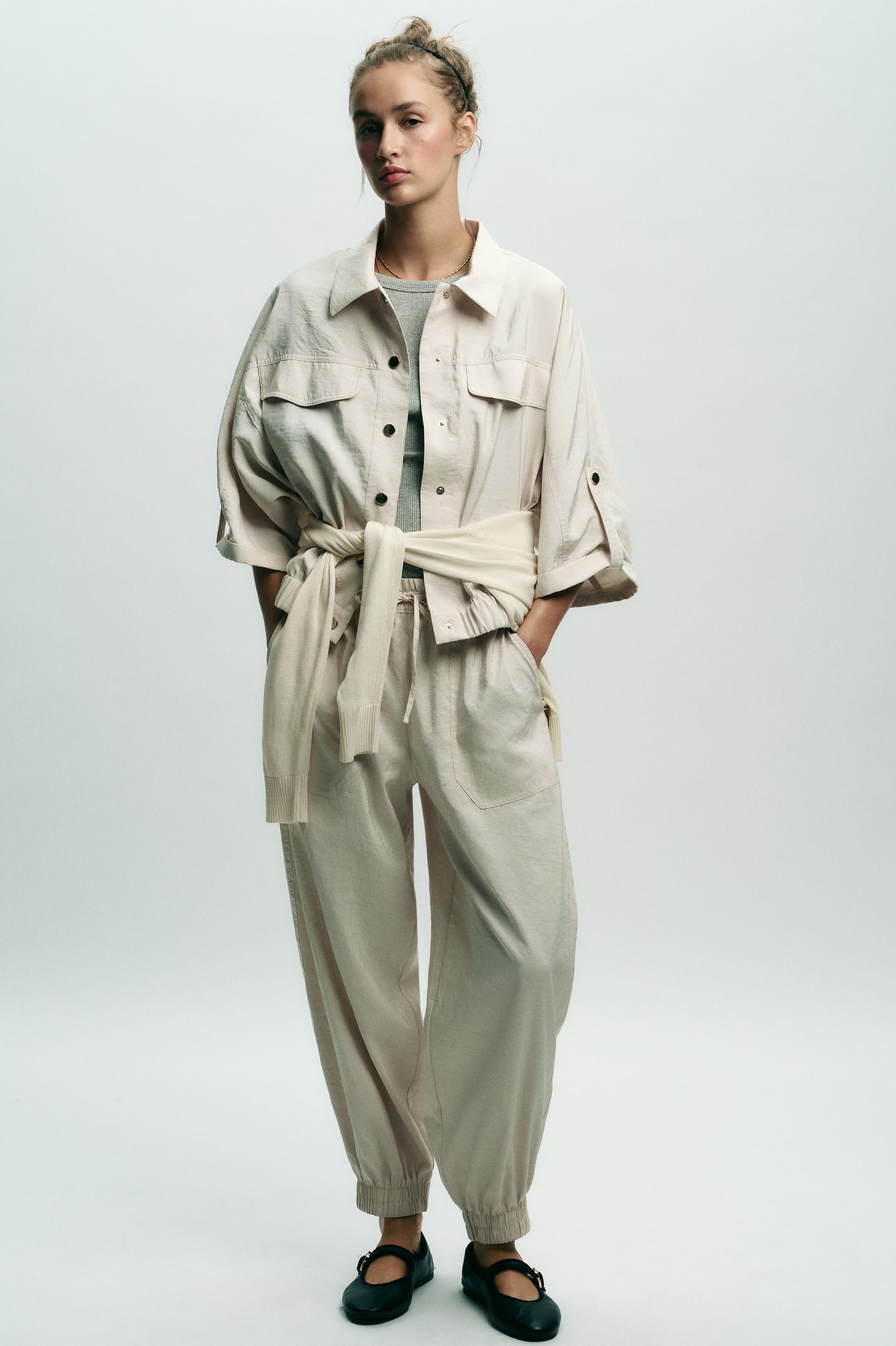 ZW COLLECTION POPLIN SHIRT