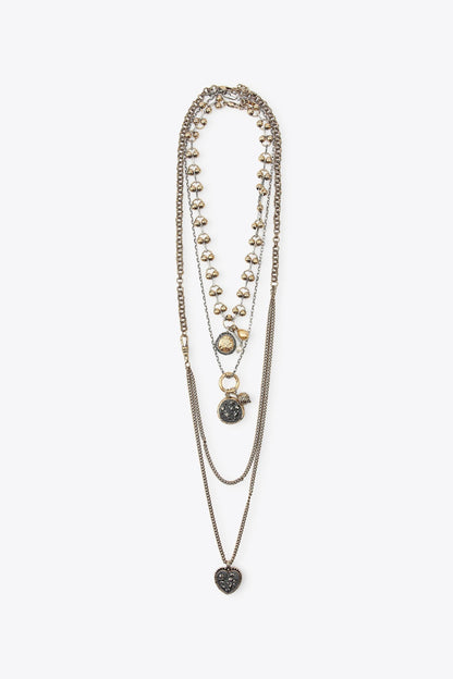 3-PACK OF ASSORTED CHAIN NECKLACES WITH COINS