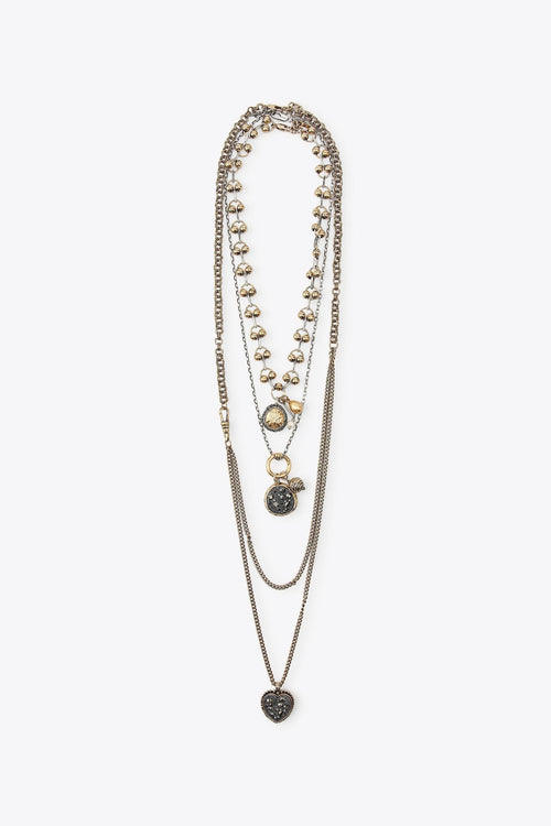 3-PACK OF ASSORTED CHAIN NECKLACES WITH COINS